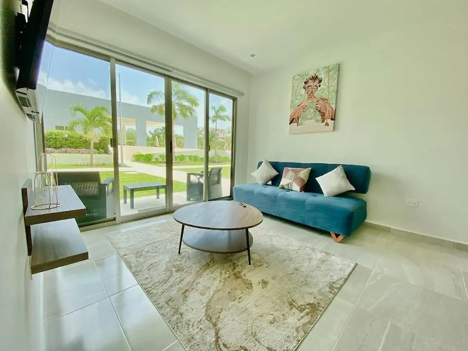 Moderno Departamento Planta Baja Con Alberca Apartment Cancun Mexico