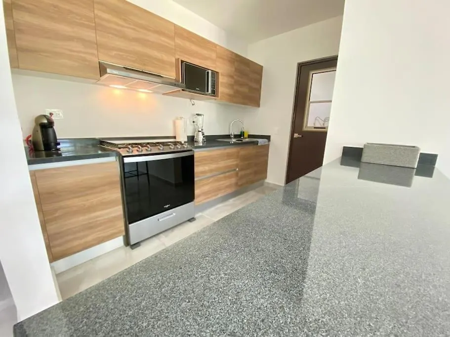 Moderno Departamento Planta Baja Con Alberca Apartment Cancun