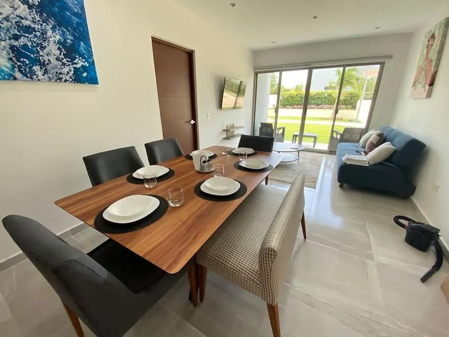 Apartmán Moderno Departamento Planta Baja Con Alberca Cancún Mexiko